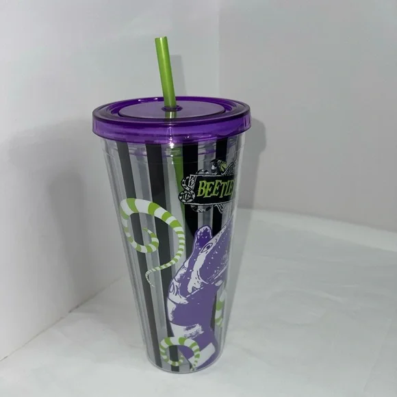 Beetlejuice Warner Bros. Drinkware Tumbler 8oz - Picture 2 of 5